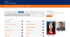 Desktop Screenshot of infoguides.pepperdine.edu