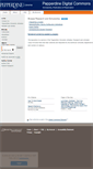 Mobile Screenshot of digitalcommons.pepperdine.edu