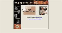 Desktop Screenshot of dt.pepperdine.edu