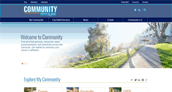 Desktop Screenshot of community.pepperdine.edu
