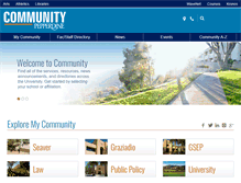 Tablet Screenshot of community.pepperdine.edu