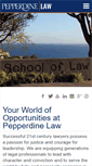 Mobile Screenshot of law.pepperdine.edu