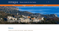 Desktop Screenshot of family.pepperdine.edu